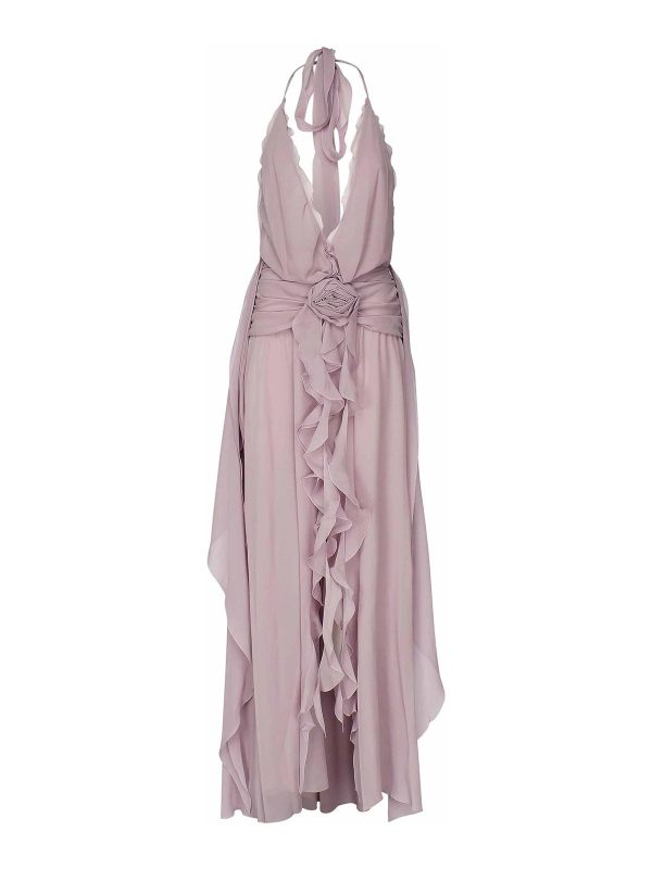 Blumarine Maxi Robe - Rose