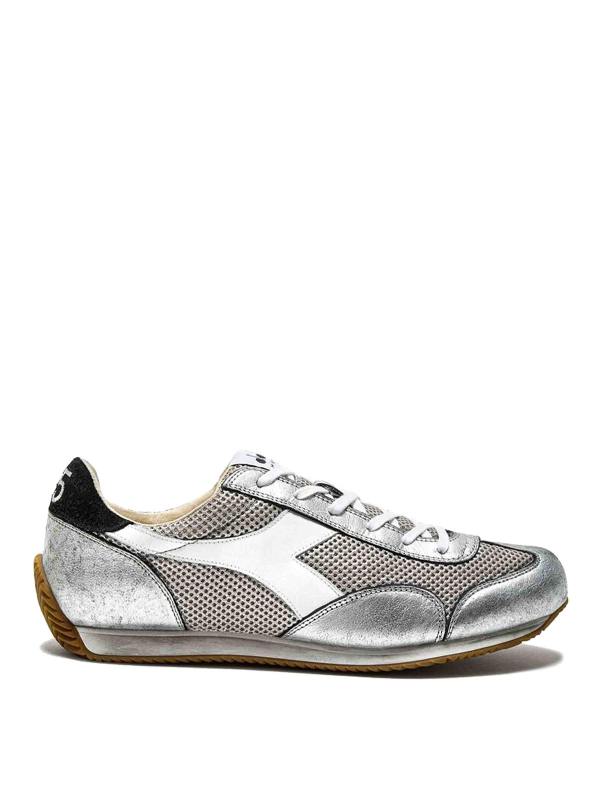 Diadora Heritage Baskets - Argent