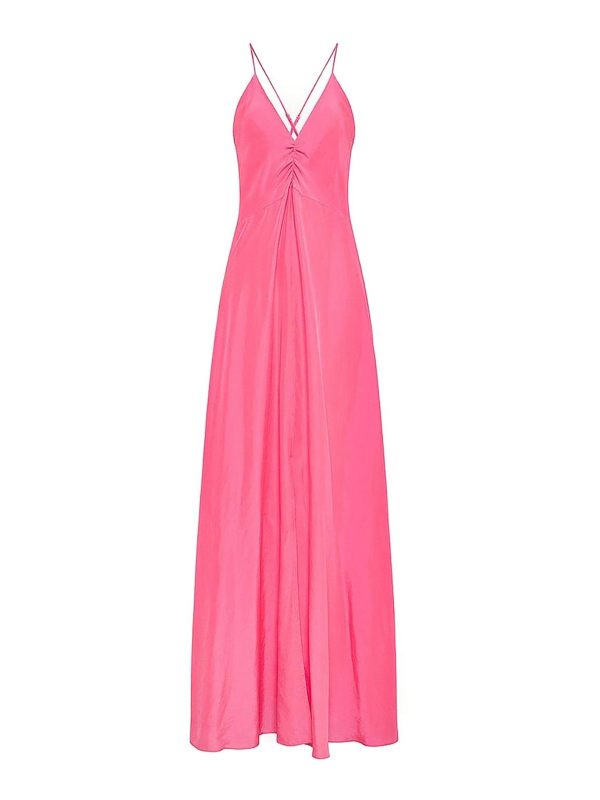 Forte Forte Maxi Robe - Bleu Clair