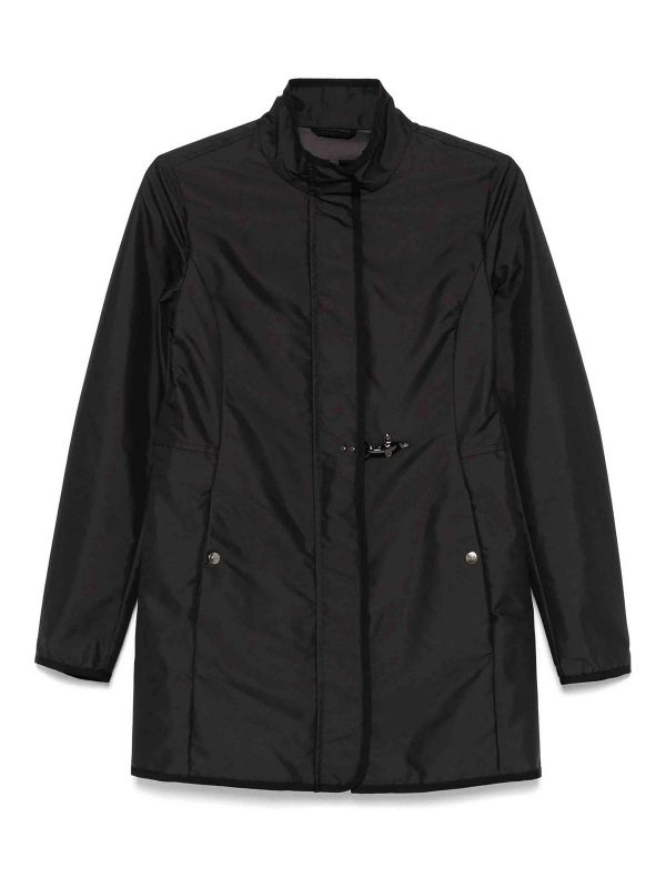 Fay Manteau Court - Noir