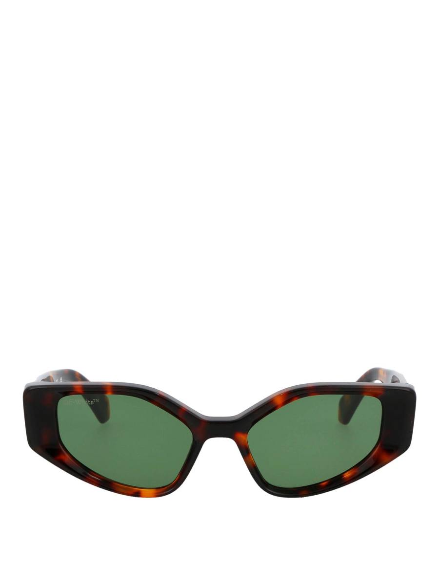 Off-White Lunettes De Soleil - Marron