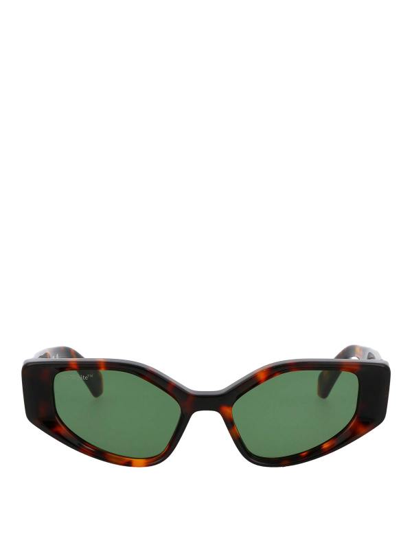 Off-White Lunettes De Soleil - Marron