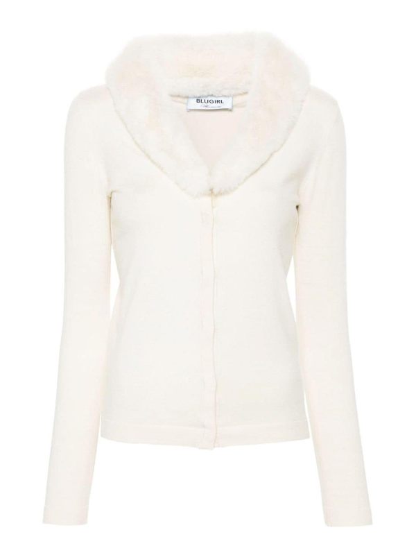 Blugirl Pull Col Rond - Crème