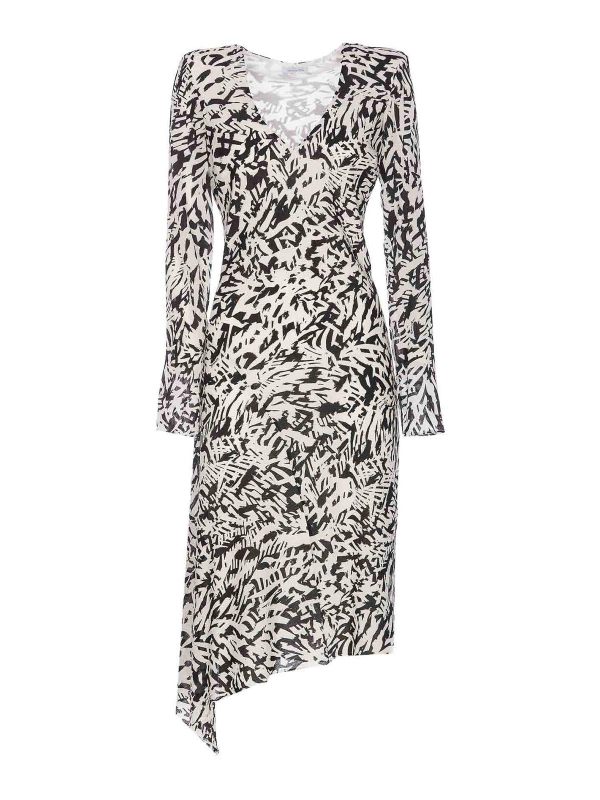 Patrizia Pepe Robe Au Genou - Noir