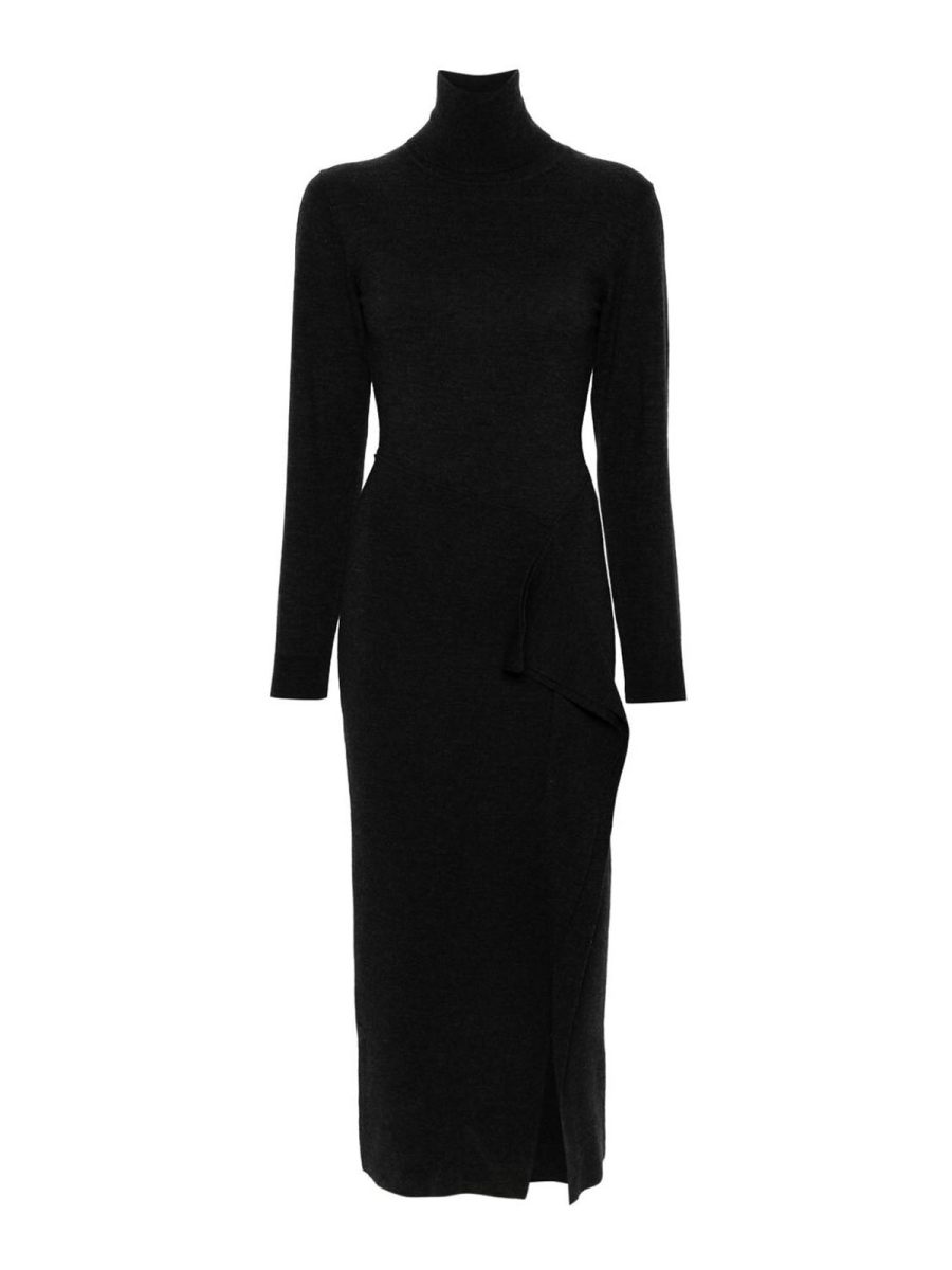 P. A.R. O.S. H. Maxi Robe - Gris Foncé