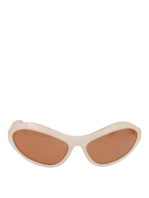 Prada Lunettes De Soleil - Blanc