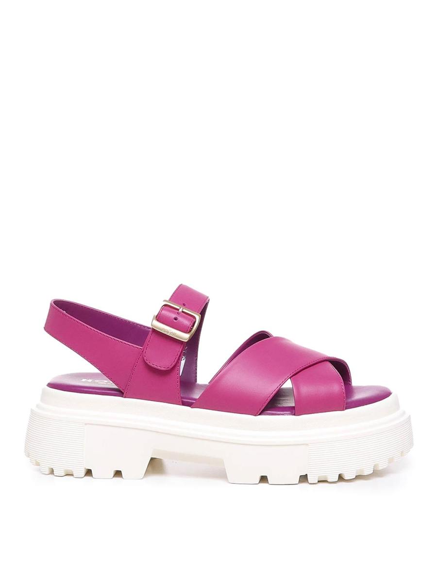 Hogan Sandales - Fuchsia