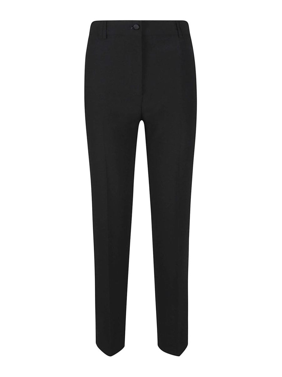 Hebe Studio Pantalons Décontractés - Noir