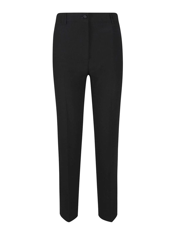 Hebe Studio Pantalons Décontractés - Noir