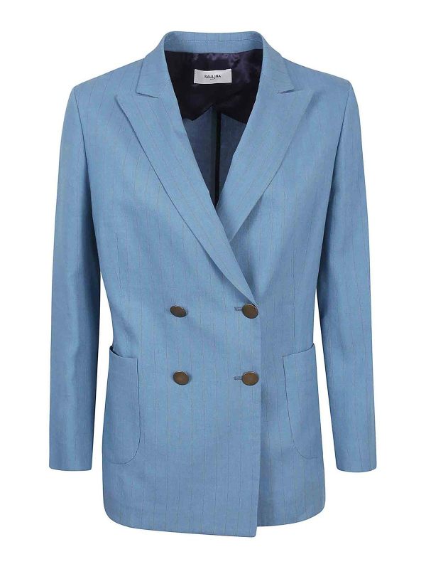 Saulina Blazer - Bleu