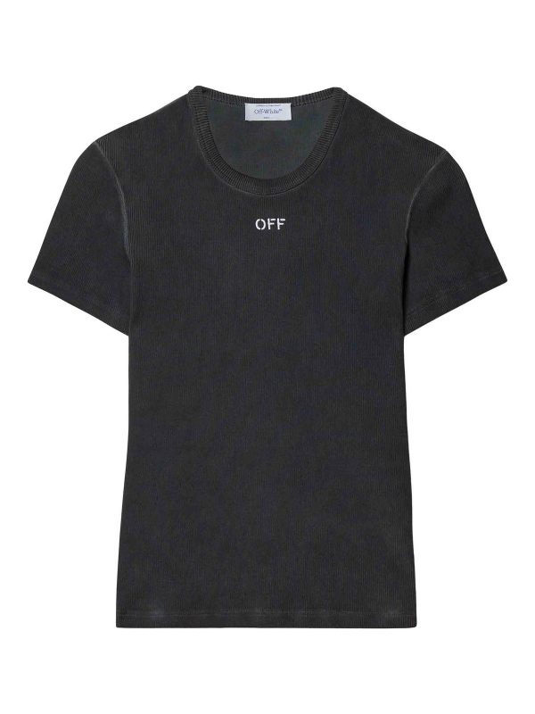 Off-White T-Shirt - Gris