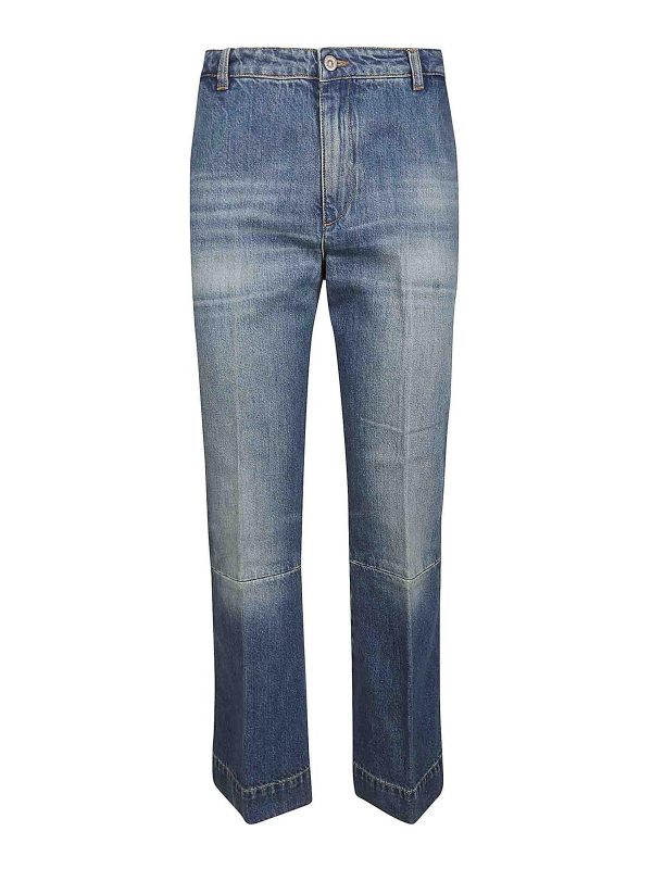 Victoria Beckham Jean Droit - Gris