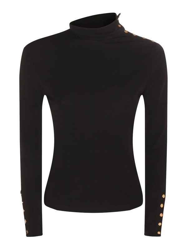 Tory Burch Pull Col Rond - Noir