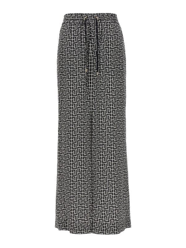 Balmain Pantalons Décontractés - Blanc