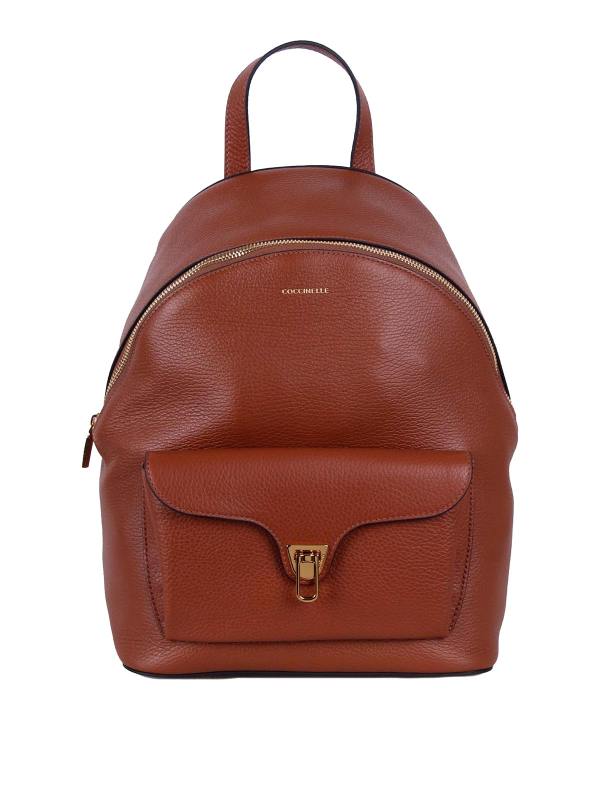Coccinelle Sac À Dos - Marron