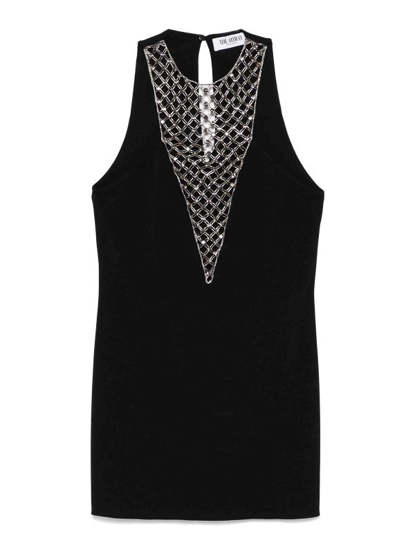 The Attico Robe Courte - Noir
