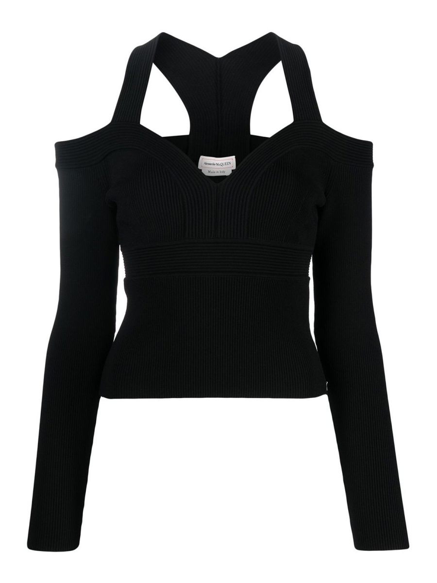 Alexander Mcqueen Top - Noir