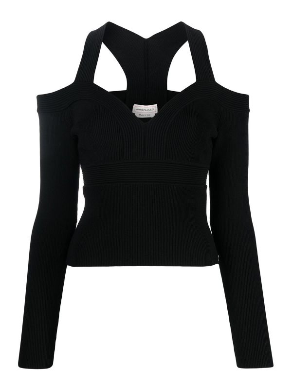 Alexander Mcqueen Top - Noir