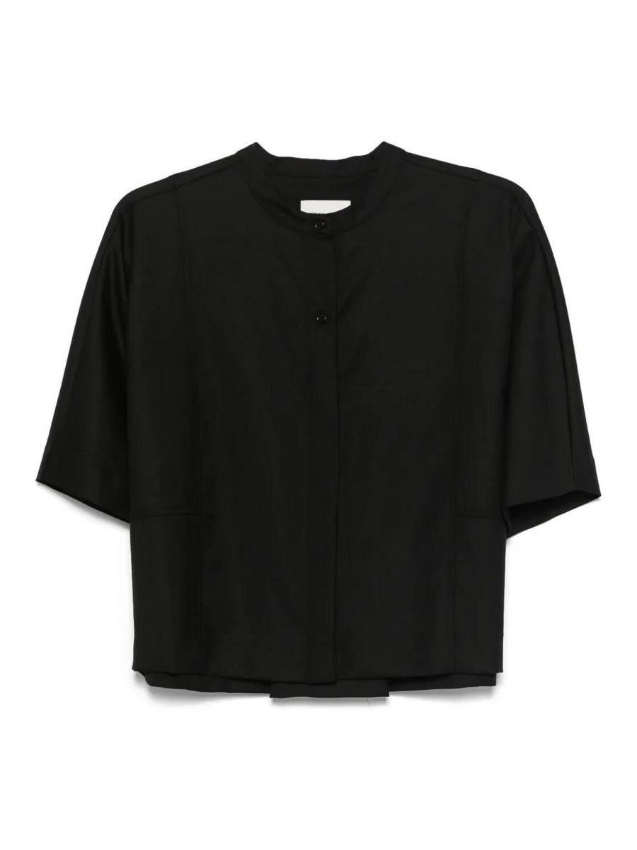 Loulou Studio Pull Col Rond - Noir