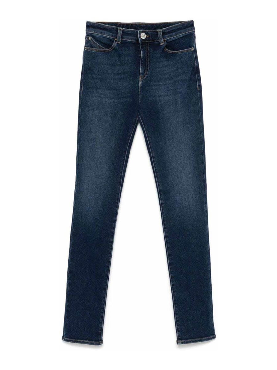 Emporio Armani Jean Bootcut - Bleu