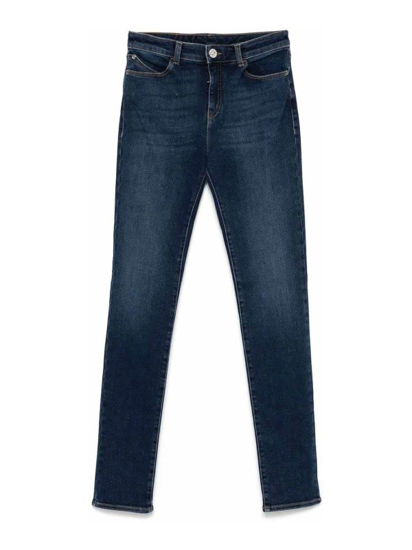 Emporio Armani Jean Bootcut - Bleu