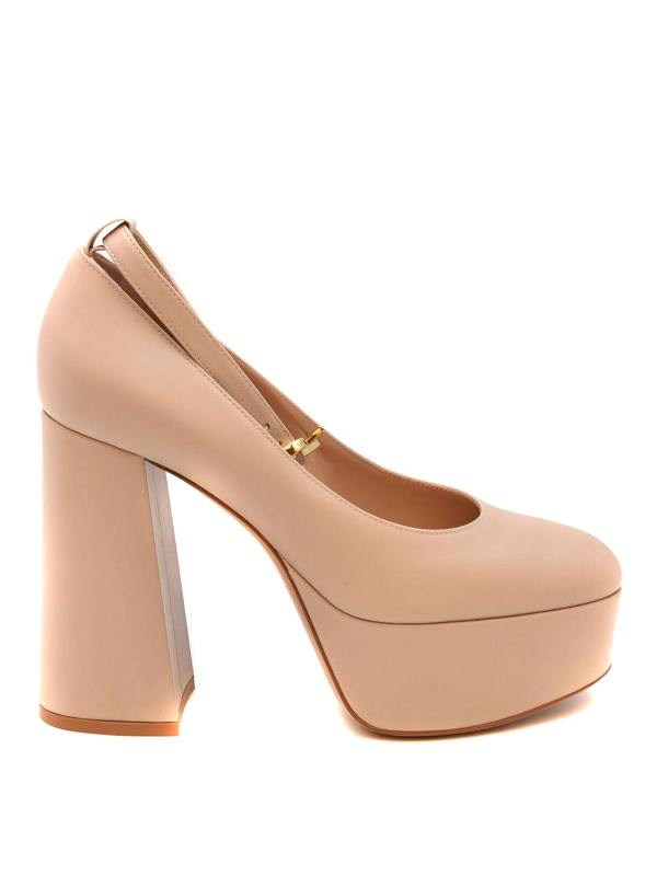 Gianvito Rossi Chaussures À Talon - Beige