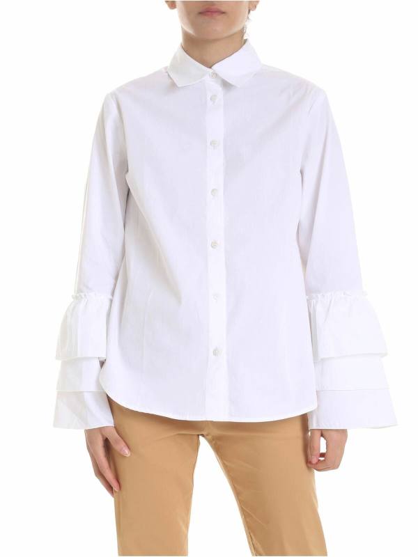 Fuzzi Chemise - Blanc