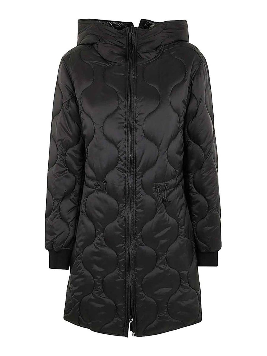 Emporio Armani Manteau Court - Noir