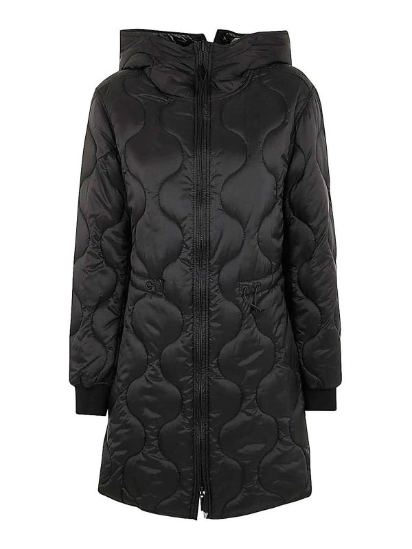 Emporio Armani Manteau Court - Noir