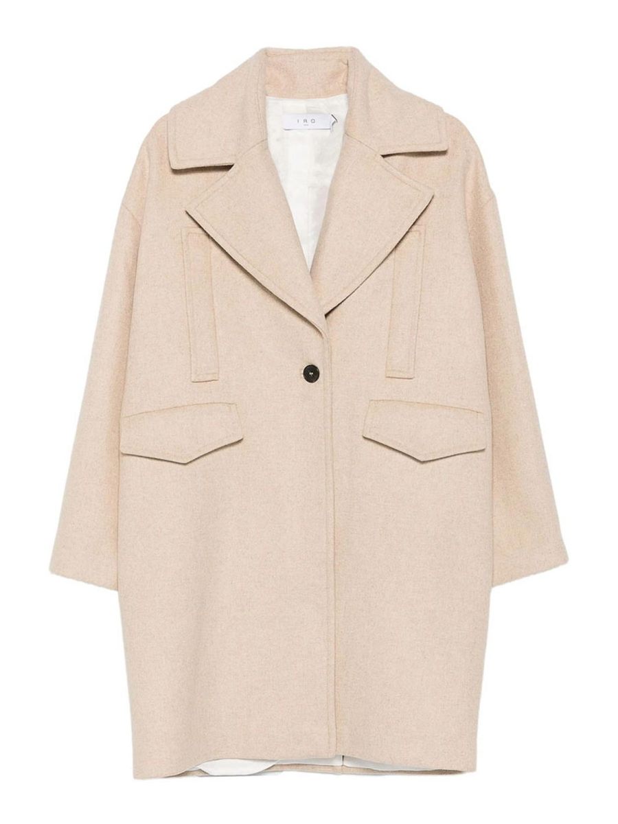 Iro Manteau Court - Beige