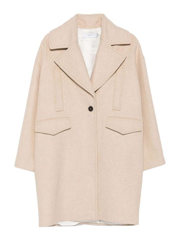 Iro Manteau Court - Beige