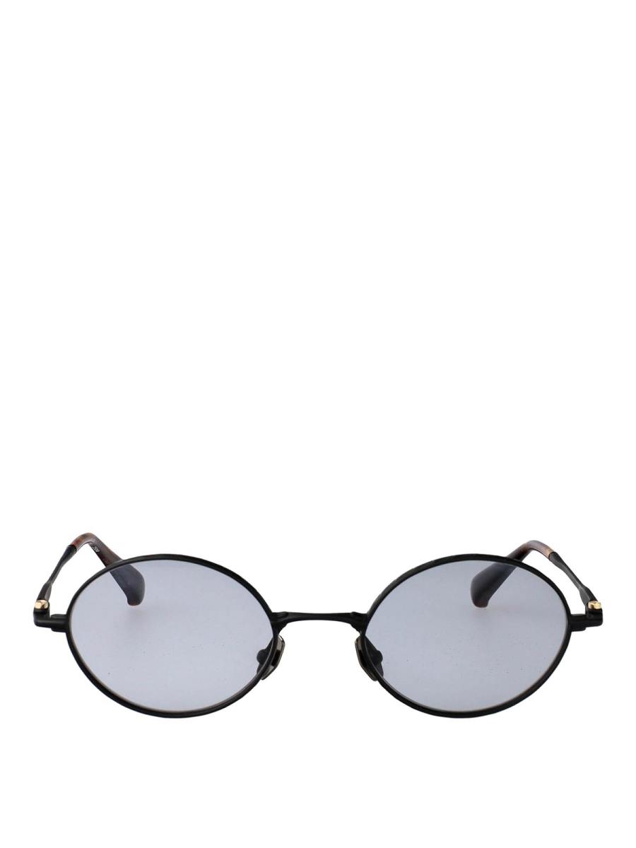 Yohji Yamamoto Lunettes De Soleil - Noir