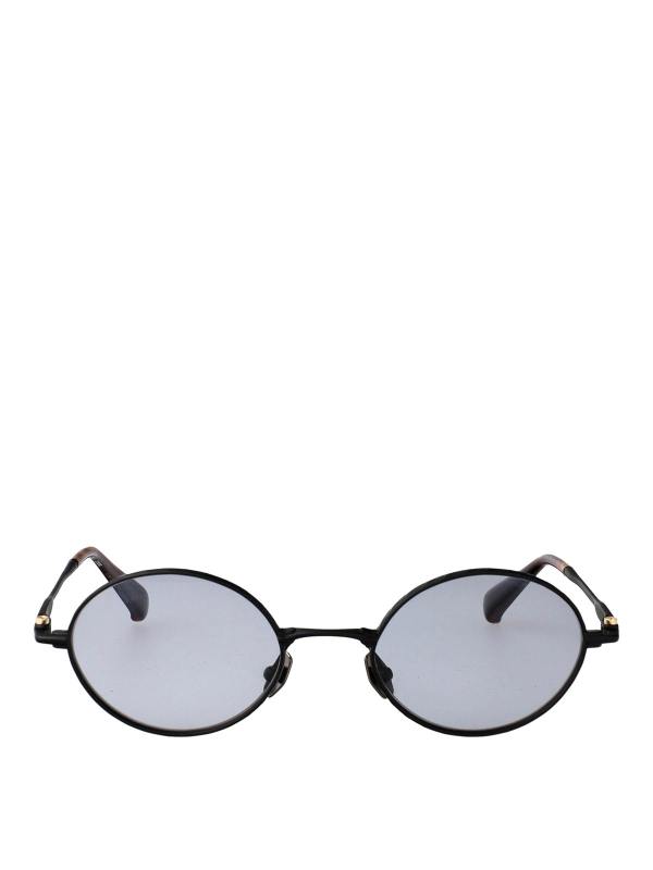 Yohji Yamamoto Lunettes De Soleil - Noir