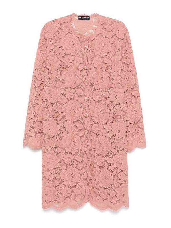 Dolce & Gabbana Manteau Court - Couleur Chair