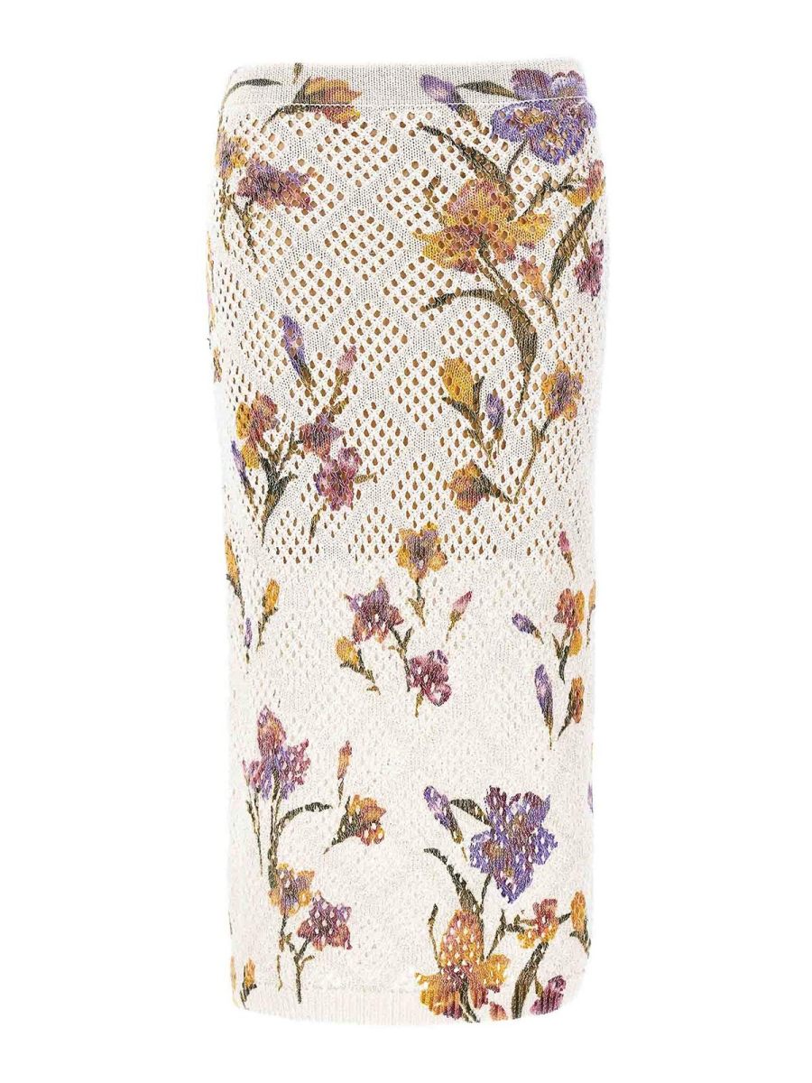Twinset Jupe Midi - Multicolore