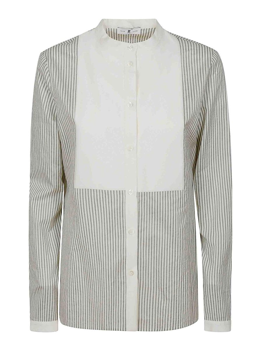 Pt Torino Chemise - Crème