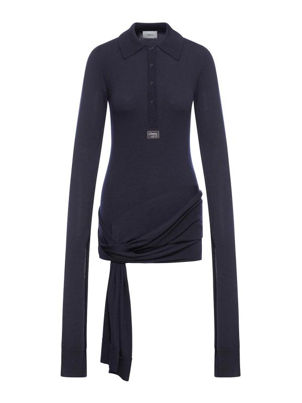 Coperni Robe Courte - Bleu