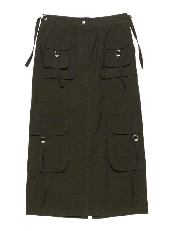 Acne Studios Jupe Longue - Gris