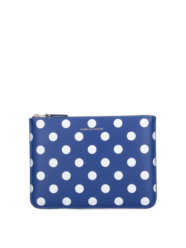 Comme Des Garcons Portefeuilles - Bleu