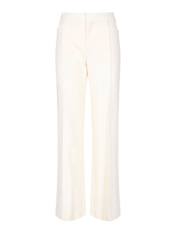Chloe' Pantalons Décontractés - Blanc