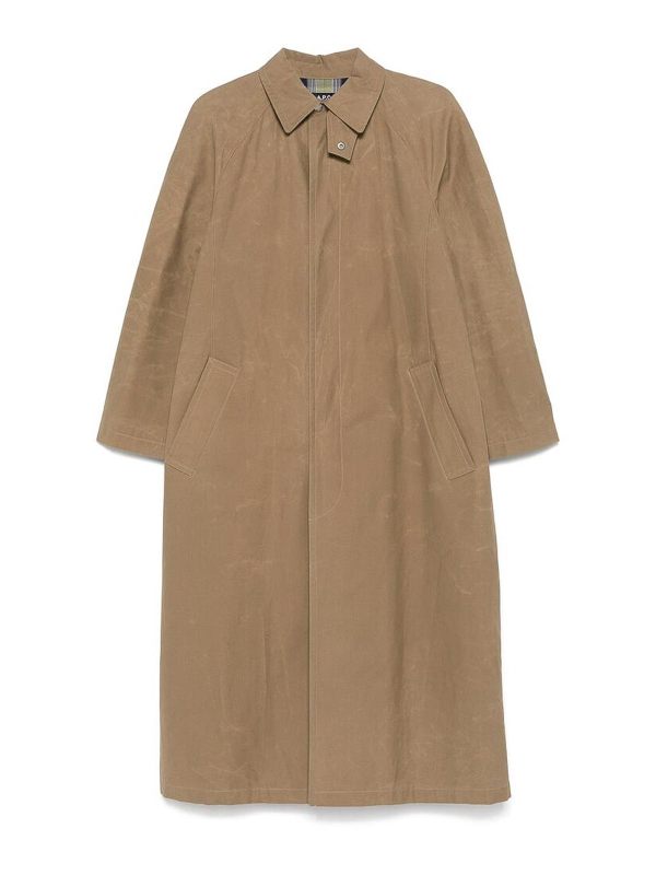 A. P.C. Manteau Court - Beige