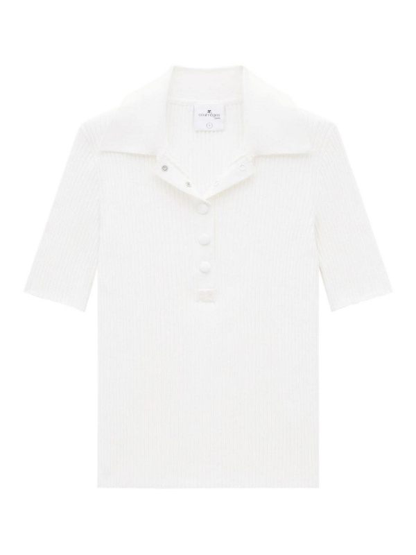Courreges Gilet - Blanc