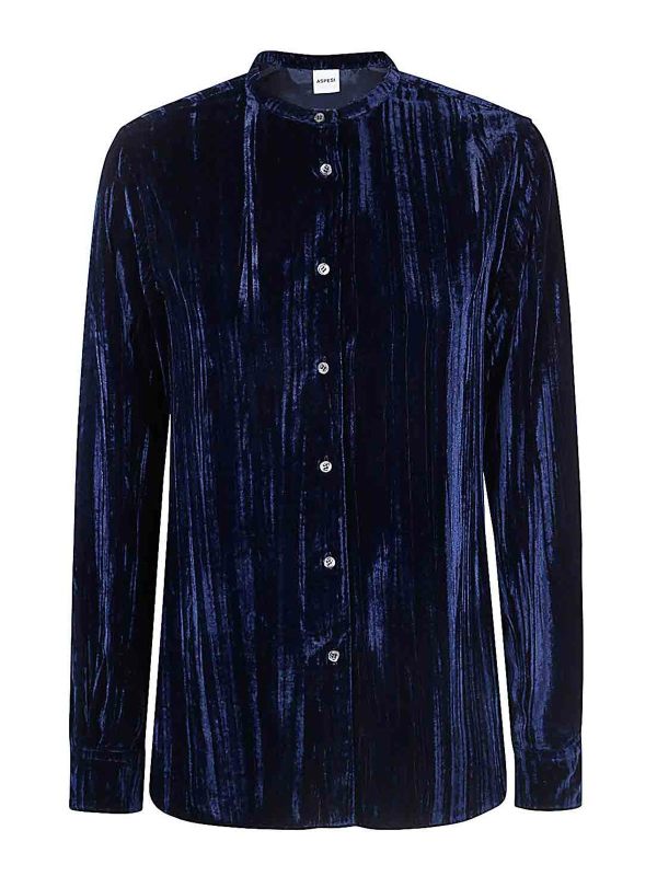 Aspesi Chemise - Bleu