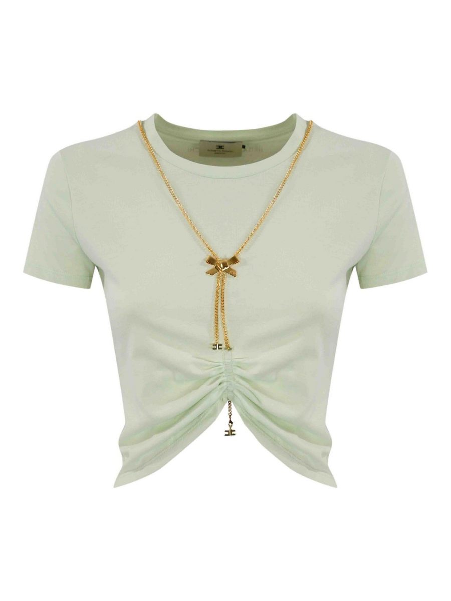 Elisabetta Franchi T-Shirt - Vert