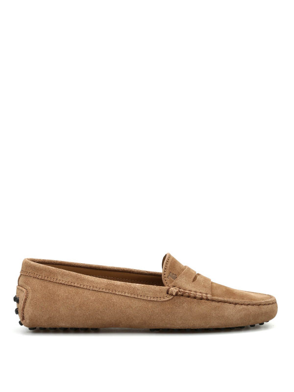 Tod's Gommini suede loafers