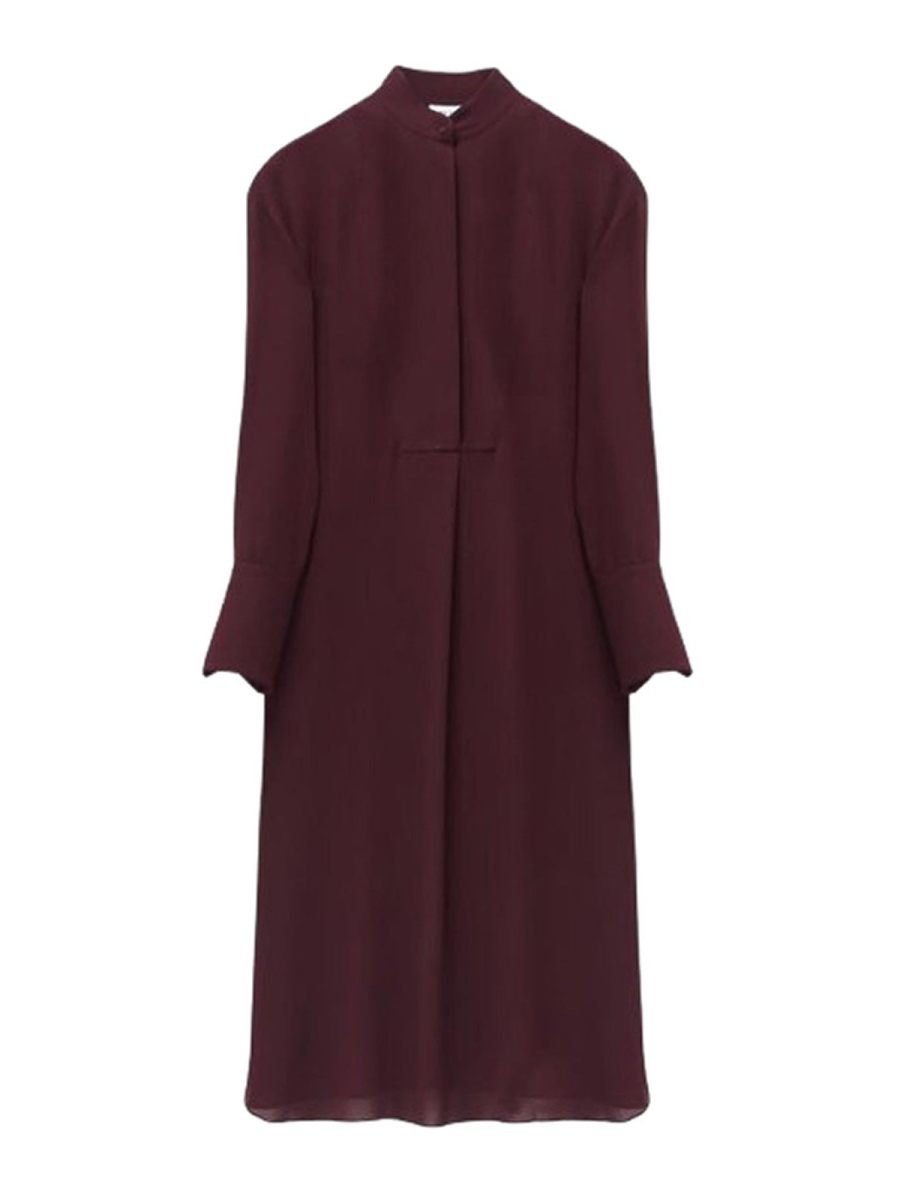 Alexander Mcqueen Robe Au Genou - Violet