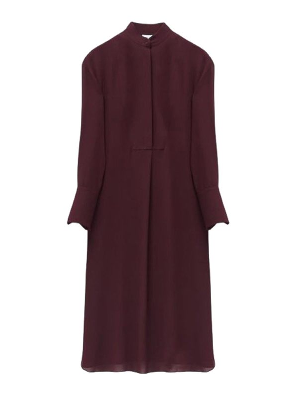 Alexander Mcqueen Robe Au Genou - Violet