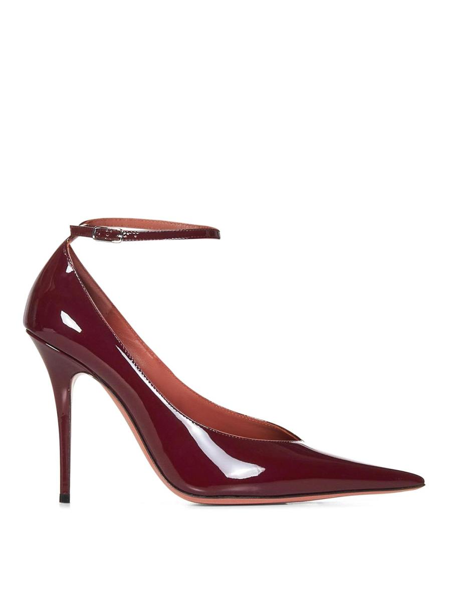 Amina Muaddi Chaussures À Talon - Rouge Brun