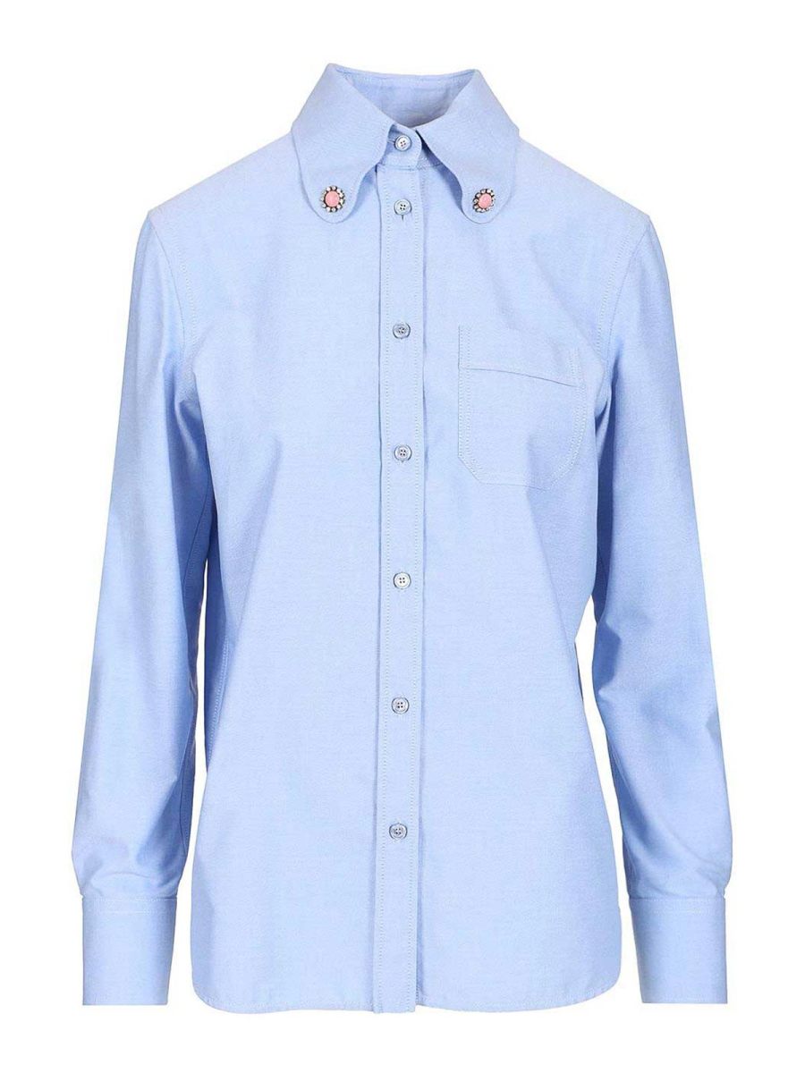 Valentino Garavani Chemise - Bleu Clair