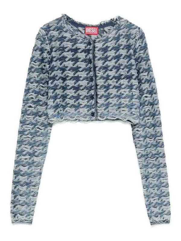 Diesel Pull Col Rond - Bleu